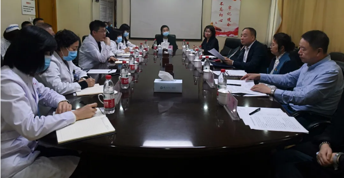 省衛(wèi)健委督查組到我院開(kāi)展安全防范和防汛準(zhǔn)備工作督查