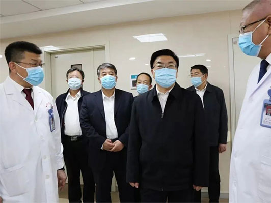 市委書記劉克武來到錦州市中心醫(yī)院對安全生產工作進行檢查督導和調研